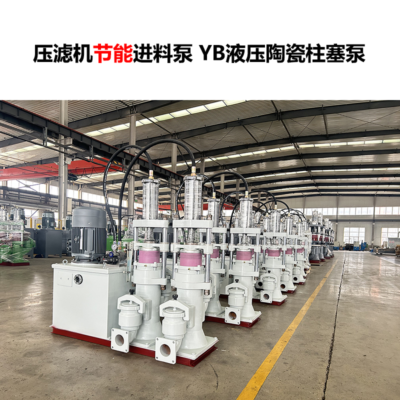 污水處理廠500平方壓濾機進料泵多大？